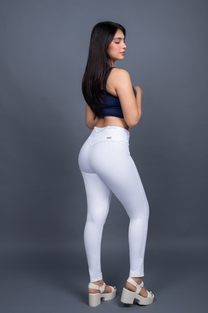 Skinny Jeans Blancos