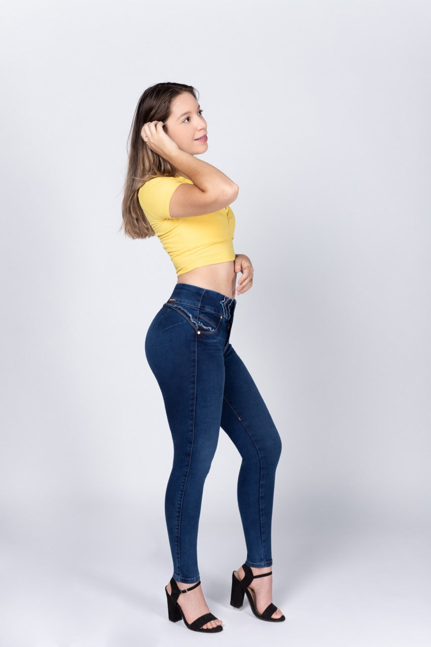 Skinny Jeans Corte Colombiano