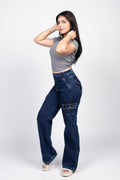 Cargo Jeans Dark Blue