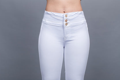 Skinny Jeans Blancos