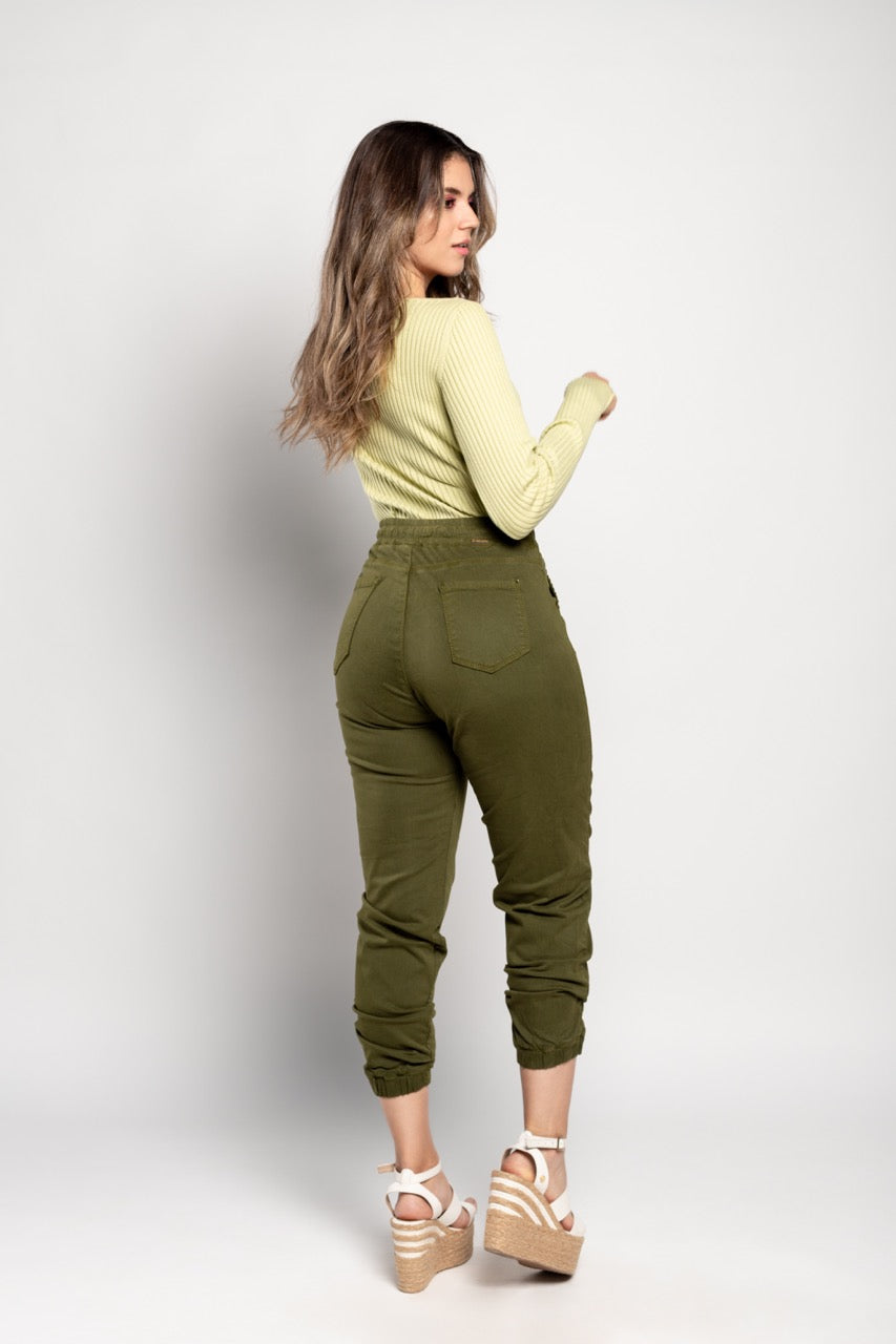 Pantalón Jogger Verde