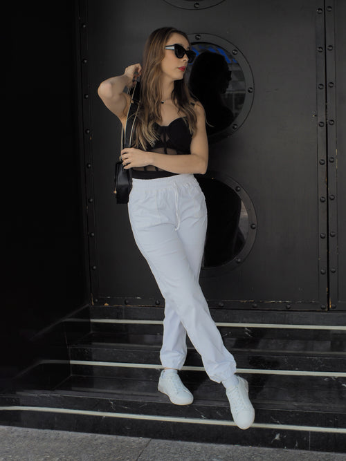 Jogger Blanco